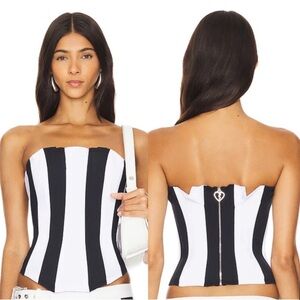 Revolve Poster Girl Half Time Corset NWT size small